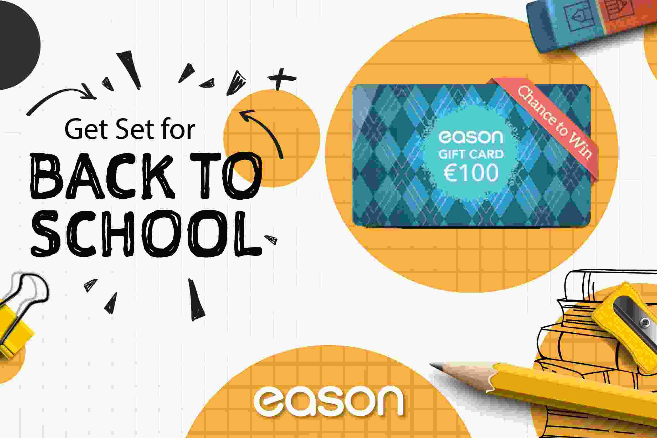 Win a Back To School Gift Card for Easonschoolbooks.com