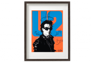 Win U2 painting print by Glenn Matthews