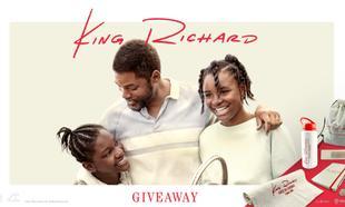 Win A King Richard tennis-themed merchandise bundle