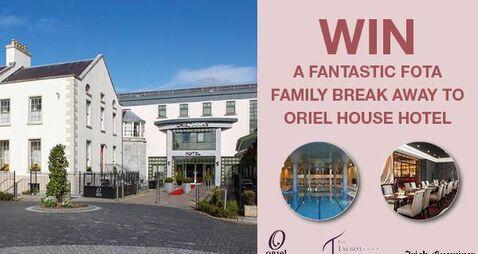 Win a fantastic Fota family break away to Oriel House Hotel