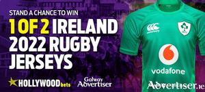  Stand A Chance To Win 1 of 2 Ireland 2022 Rugby Jerseys!!!!