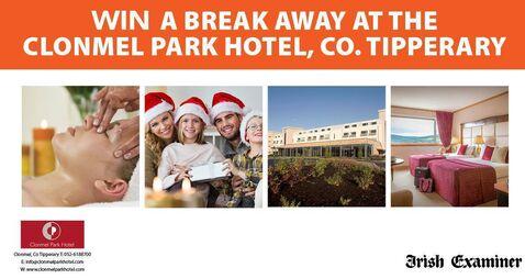 Win a break away at the Clonmel Park Hotel