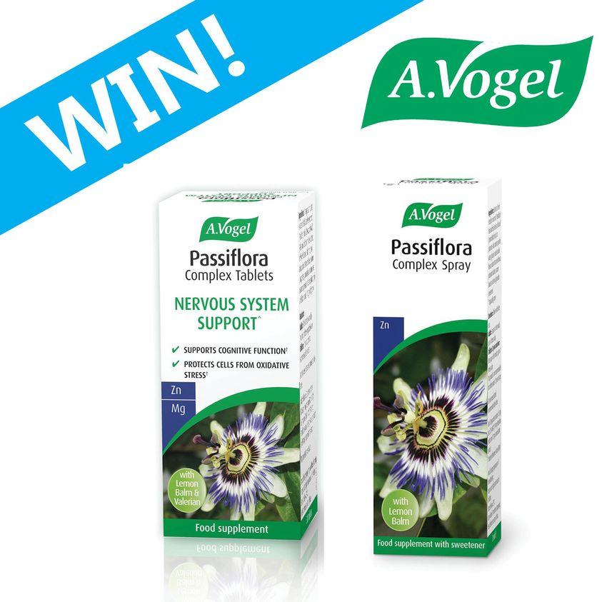 Win a box of A.Vogel Passiflora Complex tablets