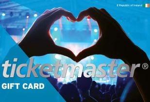 Win Ticketmaster Ireland Gift Card Worth €150