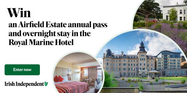 Win an annual pass to Airfield Estate and an overnight stay at the Royal Marine Hotel, Dún Laoghaire