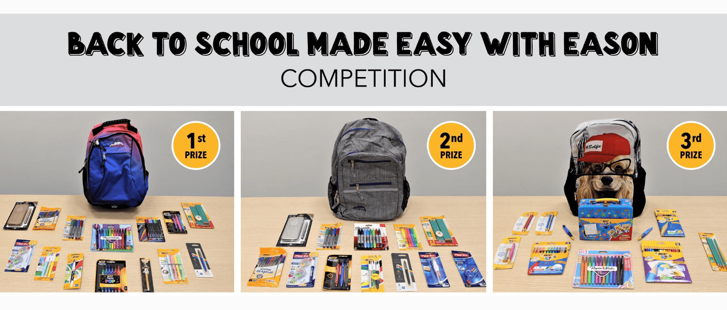 Win Back to School stationery essentials plus a schoolbag, worth over €100Win Back to School stationery essentials plus a schoolbag, worth over €100