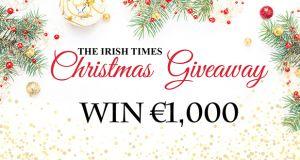 Win €1,000 with The Irish Times every weekend in December