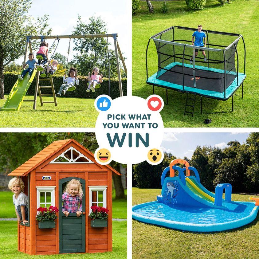 WIN 1 of 4 Outdoor Toys for your garden