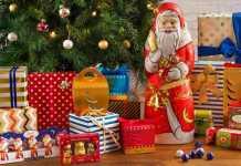 Win a Giant Lindt Chocolate Santa