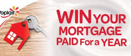 Win your mortgage paid for an entire year with Yoplait.