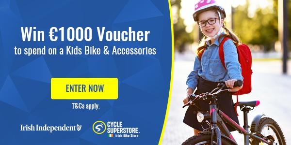 Win a €1000 voucher to purchase a kids bike and accessories