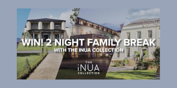 Win a 2 Night Family Break with The iNUA Collection.