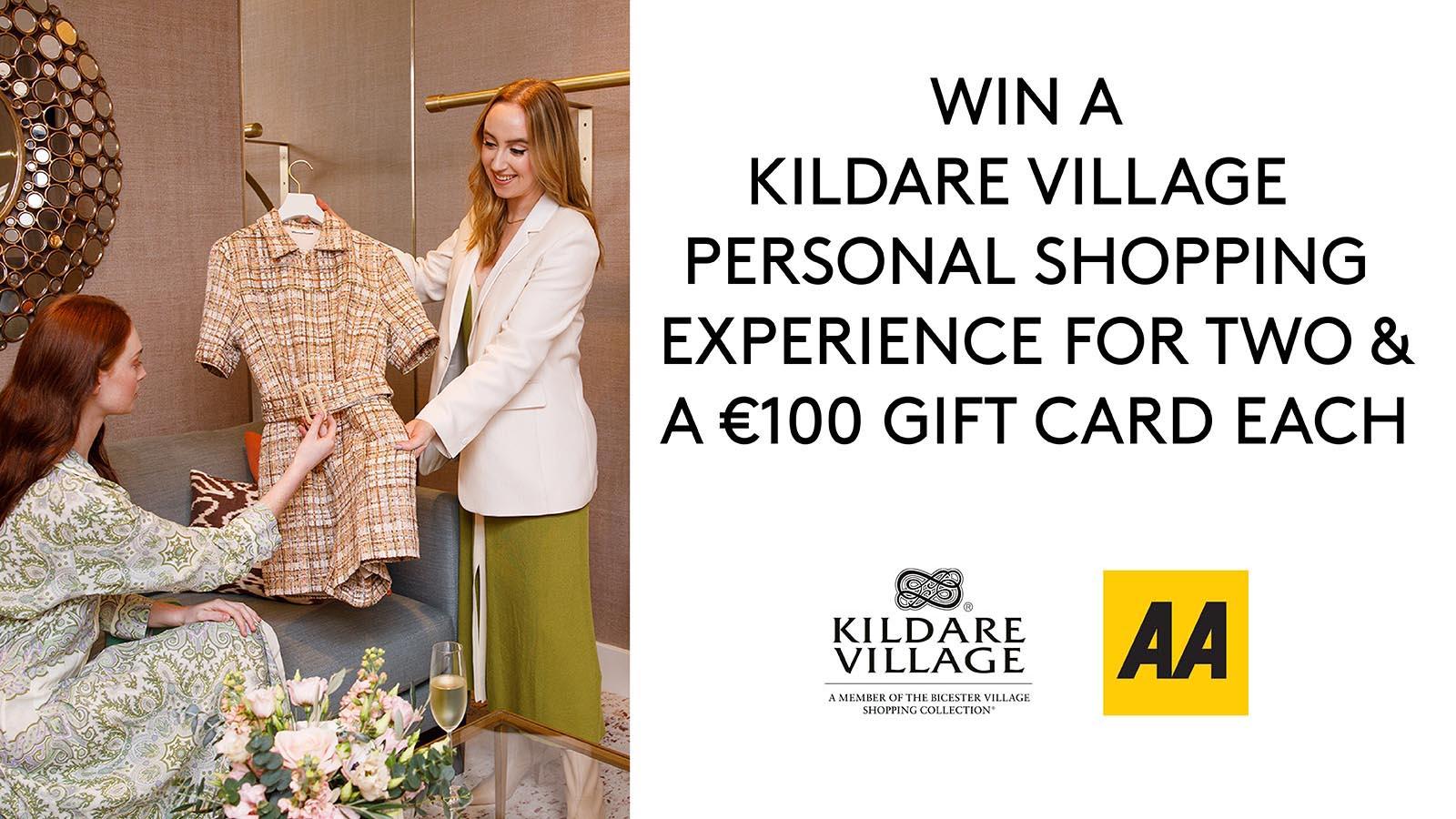 Win a personal shopping experience for 2, with a €100 gift card each